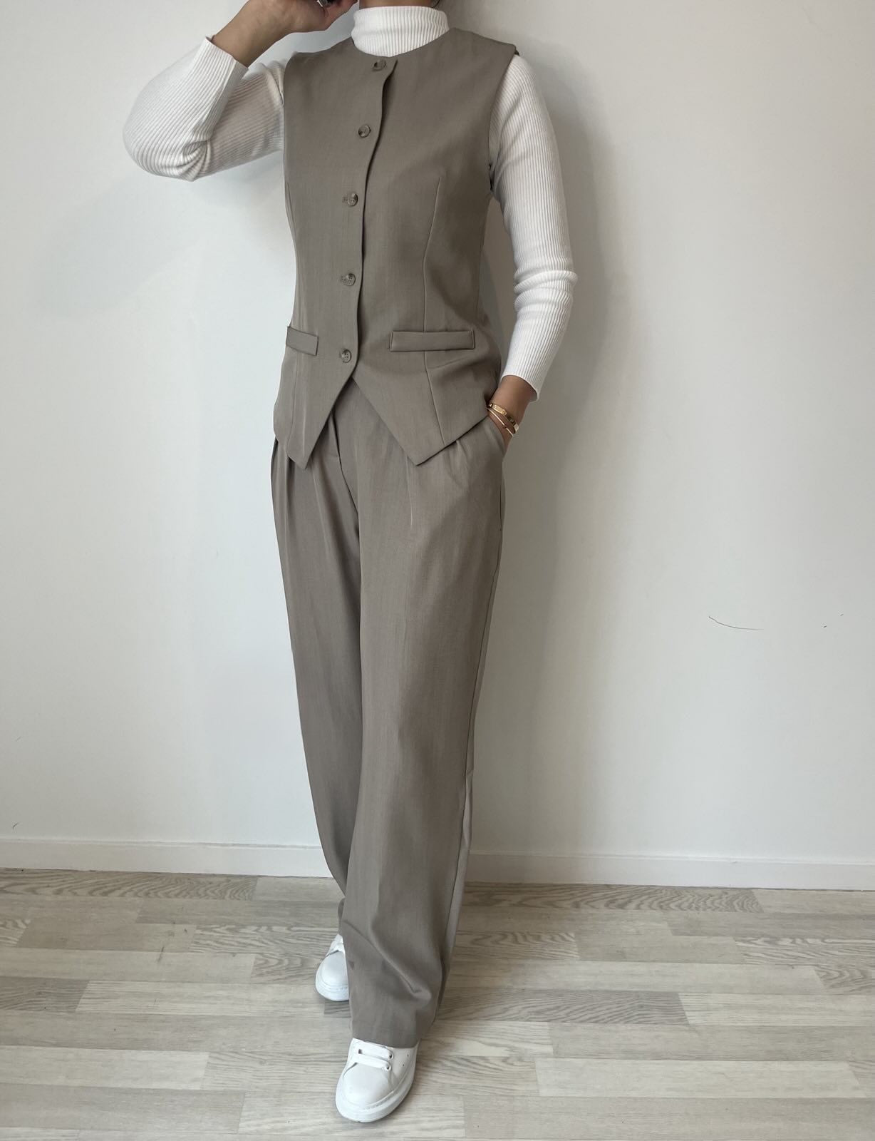 ENSEMBLE TAUPE MOLLY