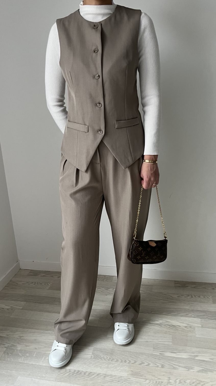 ENSEMBLE TAUPE MOLLY
